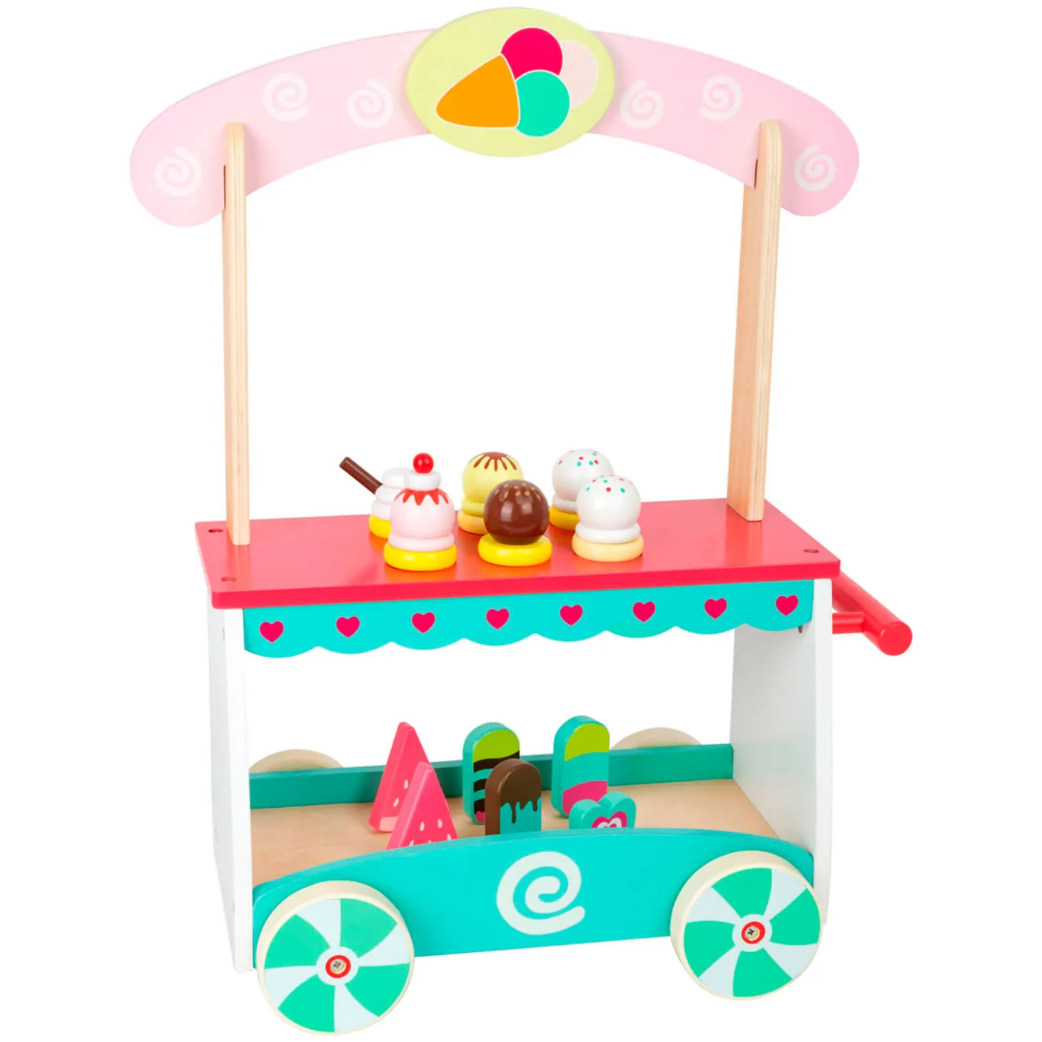 Small Foot - Houten IJscokar met Accessoires