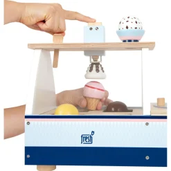 Small Foot  -  Houten IJskraam, 21dlg.