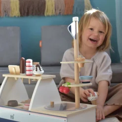 Small Foot  -  Houten IJskraam, 21dlg.