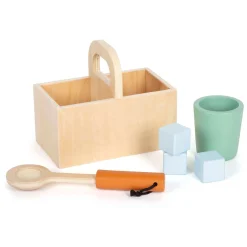 Small Foot - Houten Industriele Keuken met Keukeneiland, 18dlg.