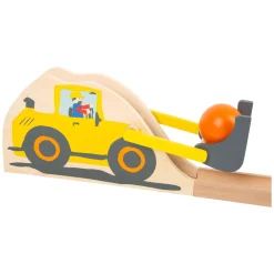 Small Foot - Houten Knikkerbaan Junior Bouwplaats, 10dlg.