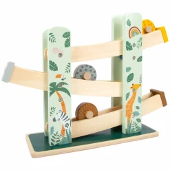 Small Foot - Houten Knikkerbaan Safari, 4dlg.