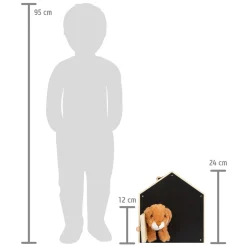 Small Foot - Houten Konijnenhok met Konijn Pluche, 15dlg.