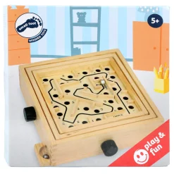 Small Foot - Houten Labyrinth Knikkerspel