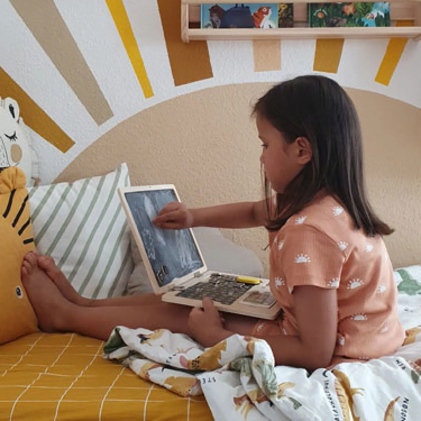 Small Foot - Houten Laptop met Magneetbord