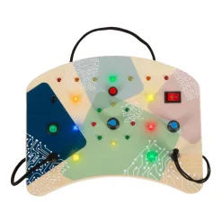 Small Foot - Houten LED Activiteitenbord met Licht en Schakelaars