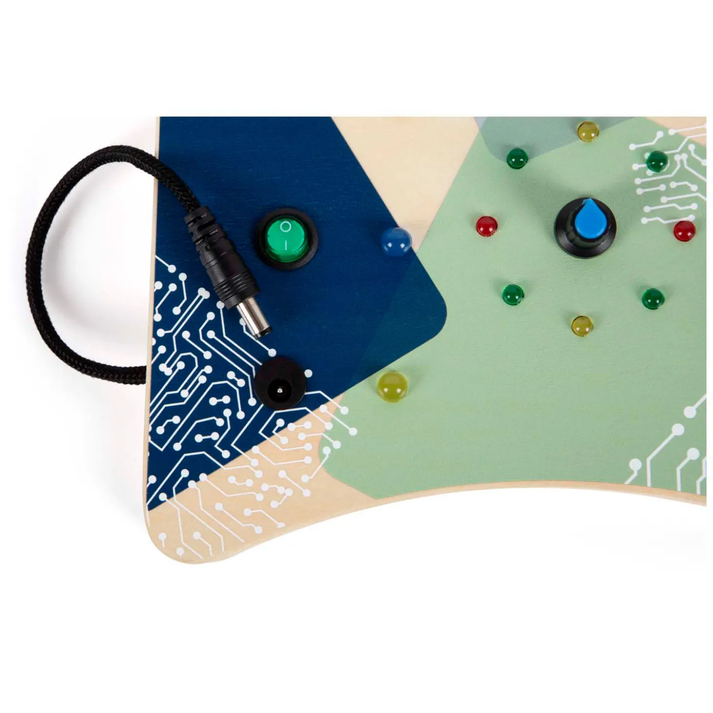 Small Foot - Houten LED Activiteitenbord met Licht en Schakelaars