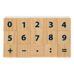 Small Foot - Houten Leerbox met Rekenstaven en Rekenblokjes Set