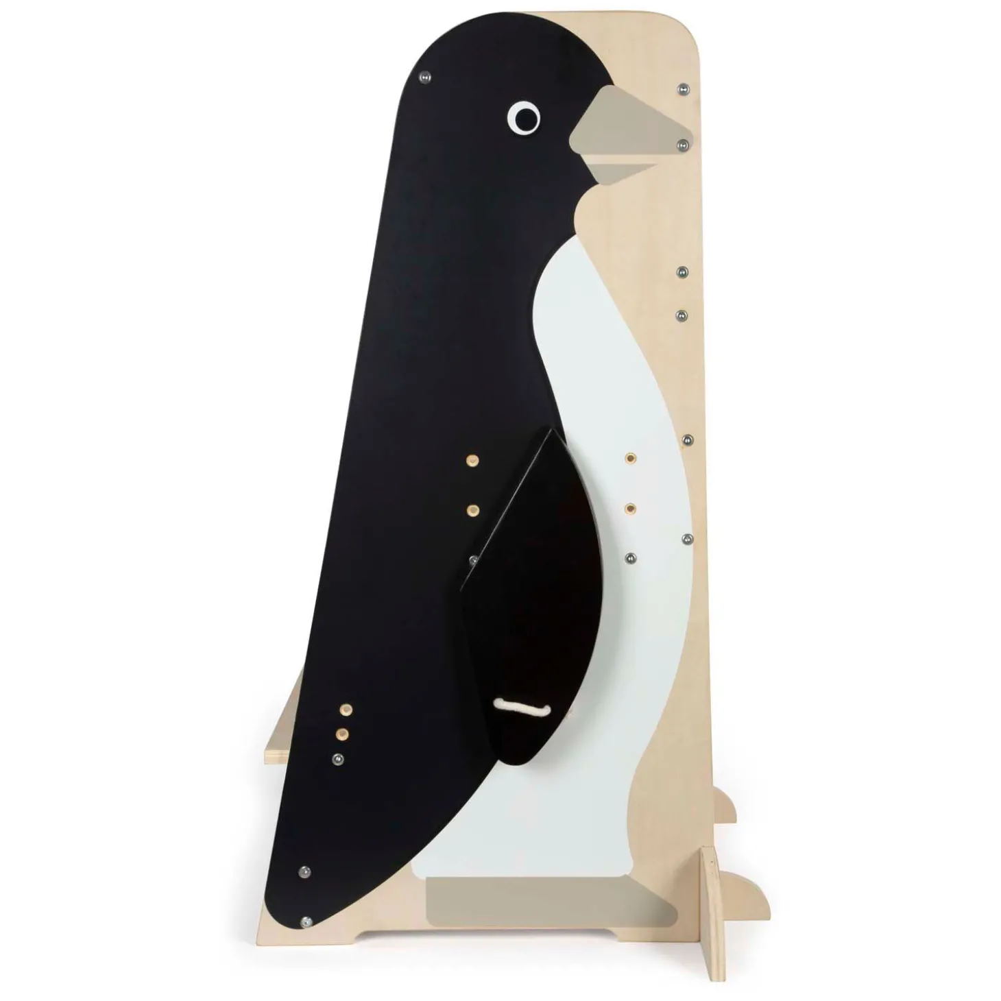 Small Foot - Houten Leertoren Penguin Wild Life, 92cm