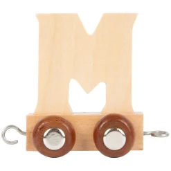 Small Foot - Houten Lettertrein - M - 12 stuks