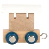 Small Foot - Houten Lettertrein Polar - Wagon Wit - 12 stuks