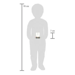 Small Foot - Houten Lettertrein Polar - U