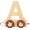 Small Foot - Houten Lettertrein - A - 12 stuks