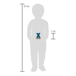 Small Foot - Houten Lettertrein Polar - X