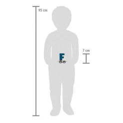 Small Foot - Houten Lettertrein Polar - F