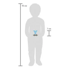 Small Foot - Houten Lettertrein Polar - Y