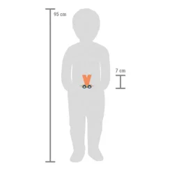 Small Foot - Houten Lettertrein Polar - V