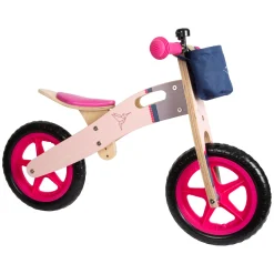 Small Foot - Houten Loopfiets Kolibrie Roze