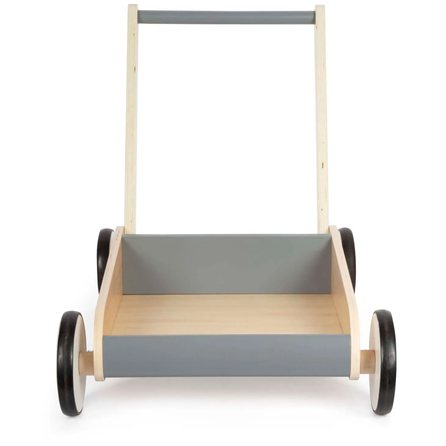 Small Foot - Houten Loopwagen Grijs