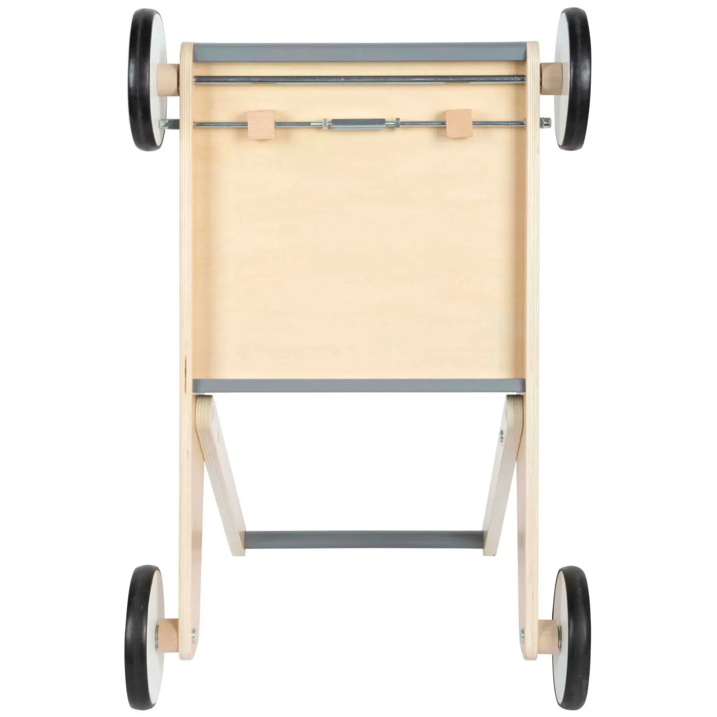 Small Foot - Houten Loopwagen Grijs