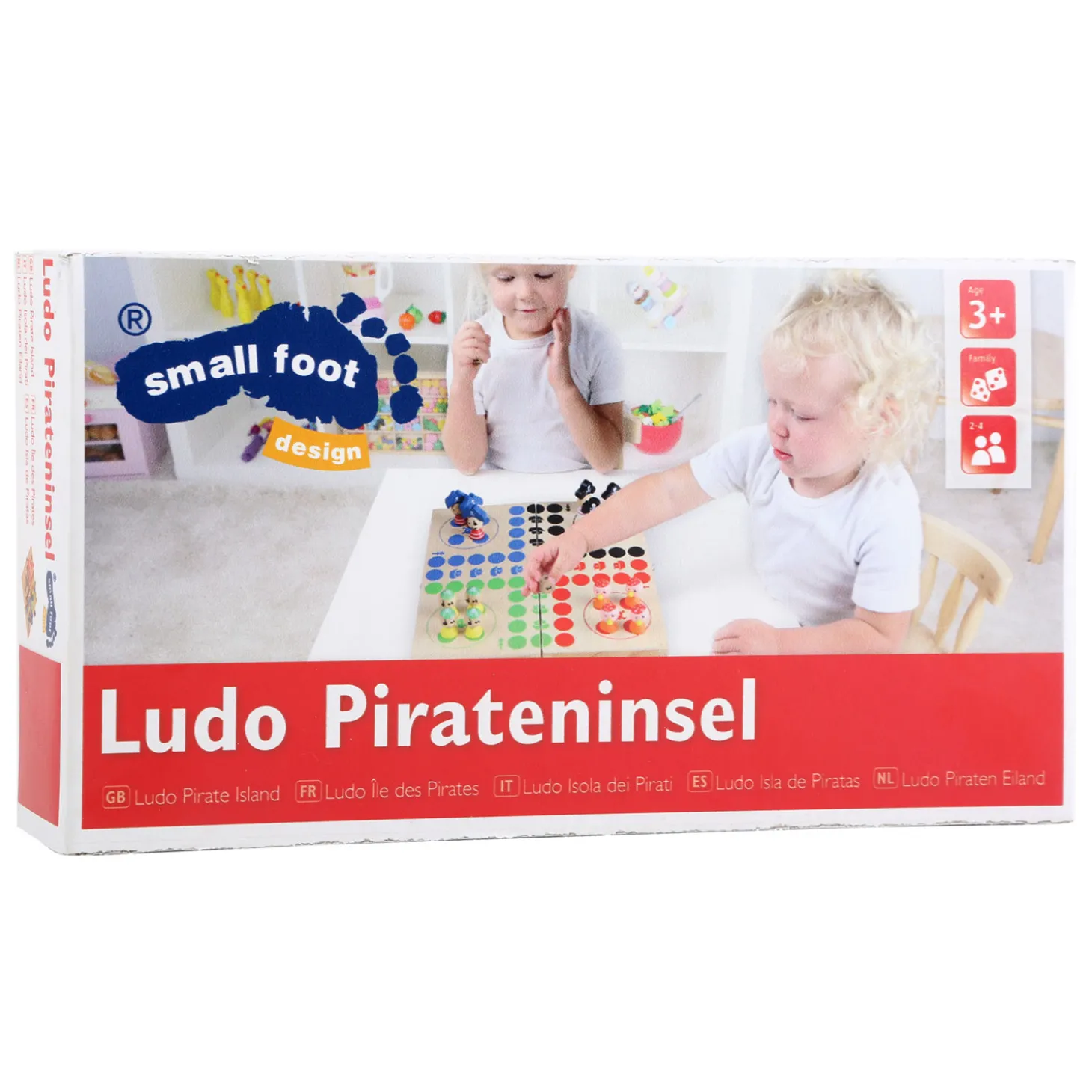 Small Foot - Houten Ludo Pirateneiland