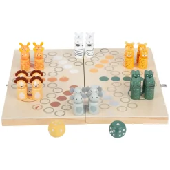 Small Foot - Houten Ludospel Safari - 6 Spelers