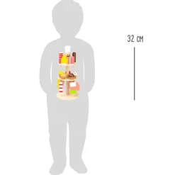 Small Foot  -  Houten Luigi IJskraam, 16dlg.