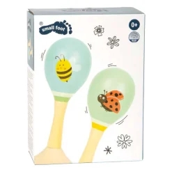 Small Foot - Houten Maracas Tiny Friends - 2st.