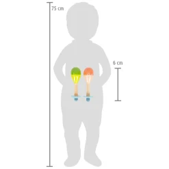 Small Foot - Houten Maracas  Groovy Beats