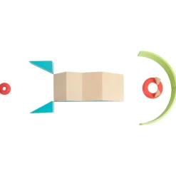 Small Foot  -  Houten Mini Golf, 20dlg.