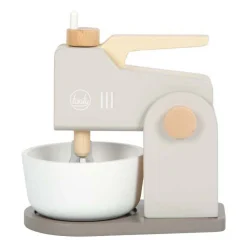 Small Foot - Houten Mixer Speelset Grijs "Tasty"