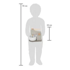 Small Foot - Houten Mixer Speelset Grijs