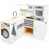 Small Foot - Houten Modulaire Speelkeuken XL Wit, 9dlg.