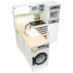 Small Foot - Houten Modulaire Speelkeuken XL Wit, 9dlg.