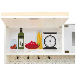 Small Foot - Houten Modulaire Speelkeuken XL Wit, 9dlg.