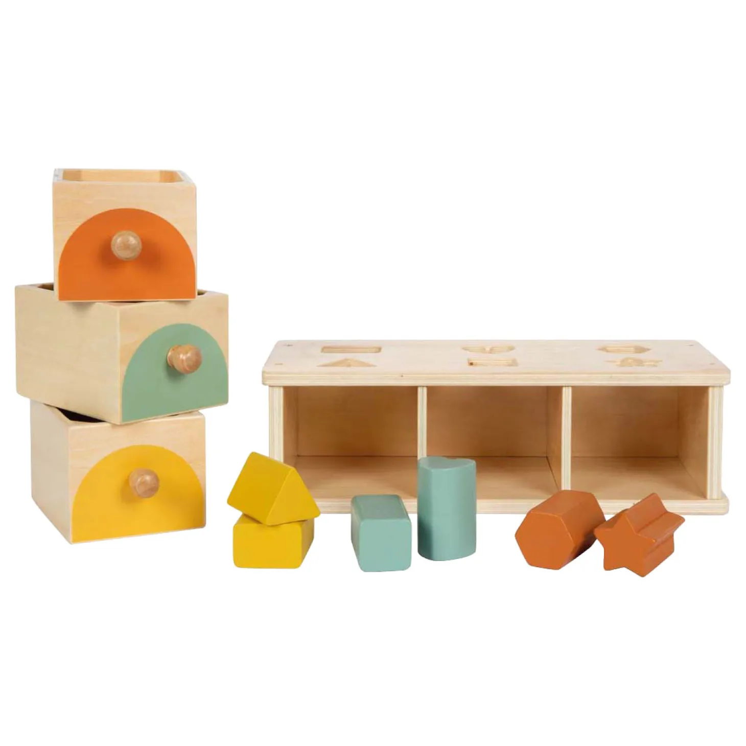 Small Foot - Houten Montessori Sorteerspel FSC