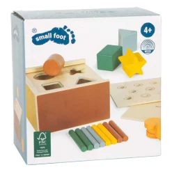 Small Foot - Houten Montessori Vormpassend Spel FSC