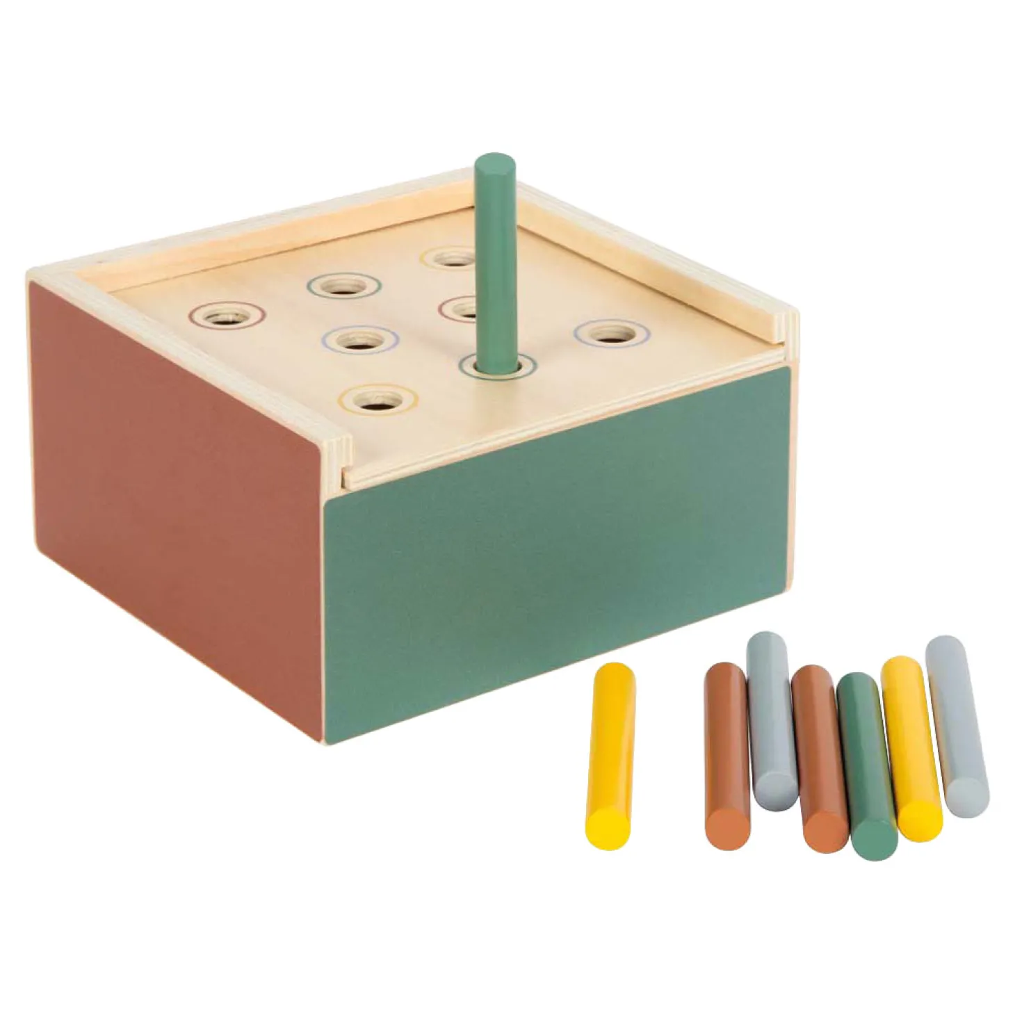Small Foot - Houten Montessori Vormpassend Spel FSC