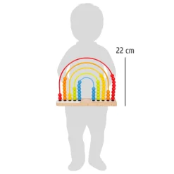 Small Foot - Houten Motoriekspiraal Regenboog