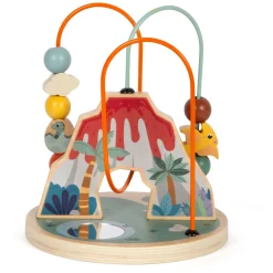 Small Foot - Houten Motoriekspiraal Vulkaan en Dino
