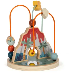 Small Foot - Houten Motoriekspiraal Vulkaan en Dino