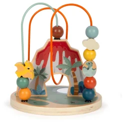 Small Foot - Houten Motoriekspiraal Vulkaan en Dino