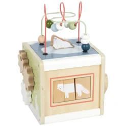 Small Foot - Houten Motorische Activiteitskubus Arctic