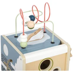 Small Foot - Houten Motorische Activiteitskubus Arctic