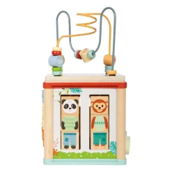 Small Foot - Houten Motoriekkubus FSC Jungle Friends