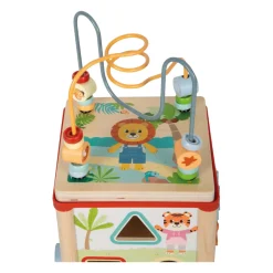 Small Foot - Houten Motoriekkubus FSC Jungle Friends