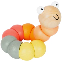 Small Foot - Houten Motoriek Rups Pastel