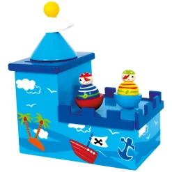 Small Foot - Houten Muziekdoos en Spaarpot Piraat