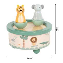 Small Foot - Houten Muziekdoos Safari FSC