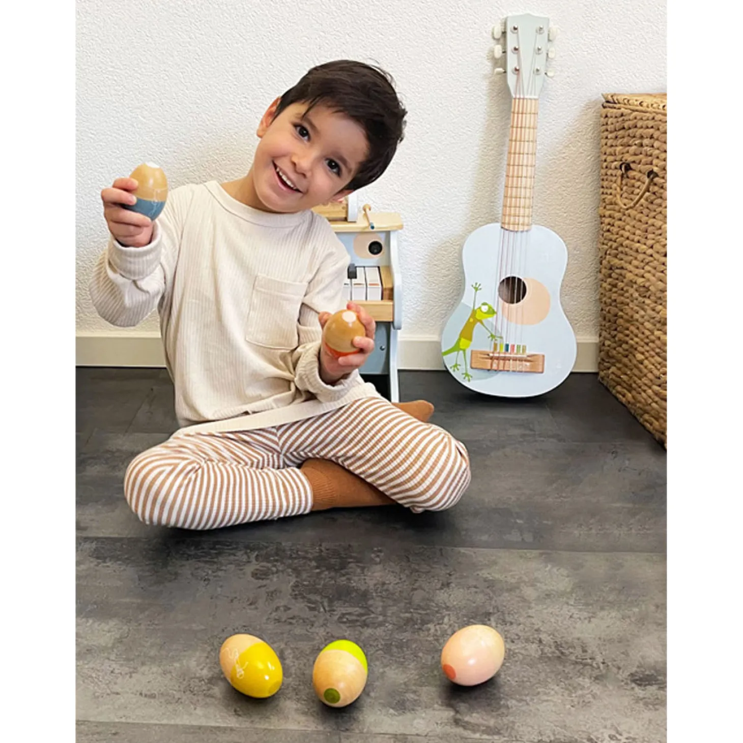 Small Foot - Houten Muziekeieren Groovy Beats, 5dlg.